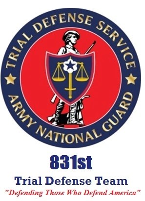 831st Trial Defense Team Logo