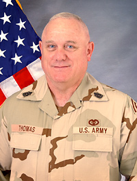 Command Sgt. Maj. Charles Thomas