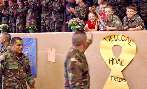 Ceremonies Welcome Home Troops