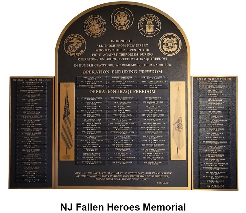New Jersey Fallen Heroes Memorial