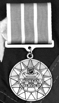 The New Jersey Korean Service Medal