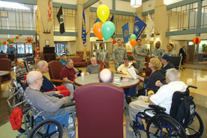 Activities at Menlo Park Memorial Home