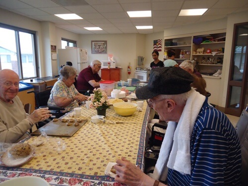 A Cooking Class at Menlo Park Veterans Home