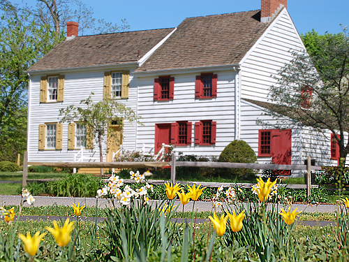 The John Abbott II House (circa 1730) Historic Site, Mercer County