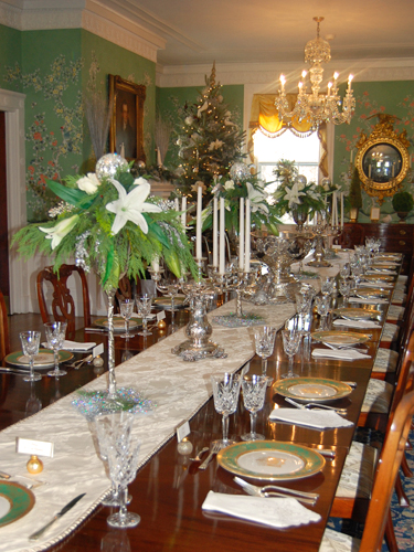 Dining Room - "Imagine" by the Mt. Laurel Garden Club