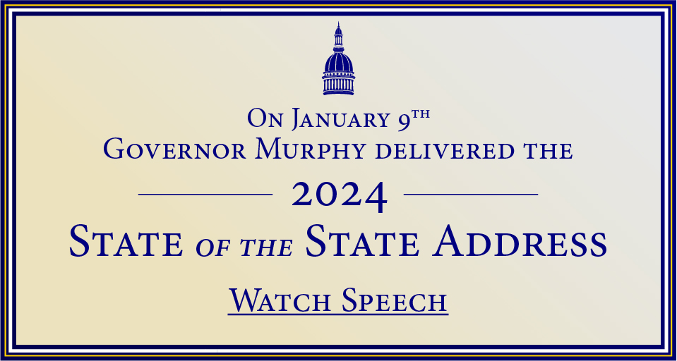 Governor Murphy 2024 State of the State Address - Watch on YouTube