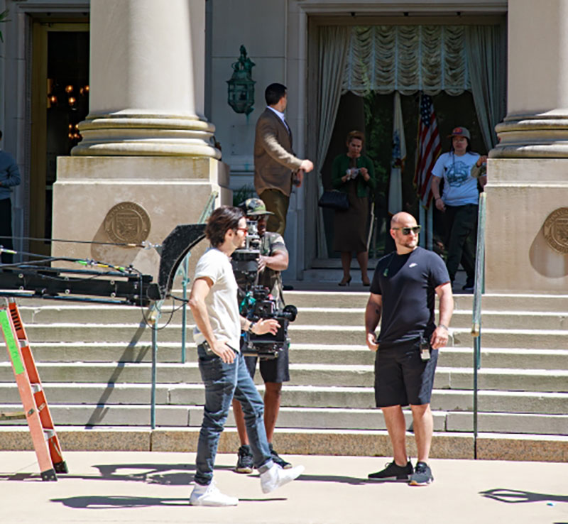 Miranda's Victim crew at Monmouth University