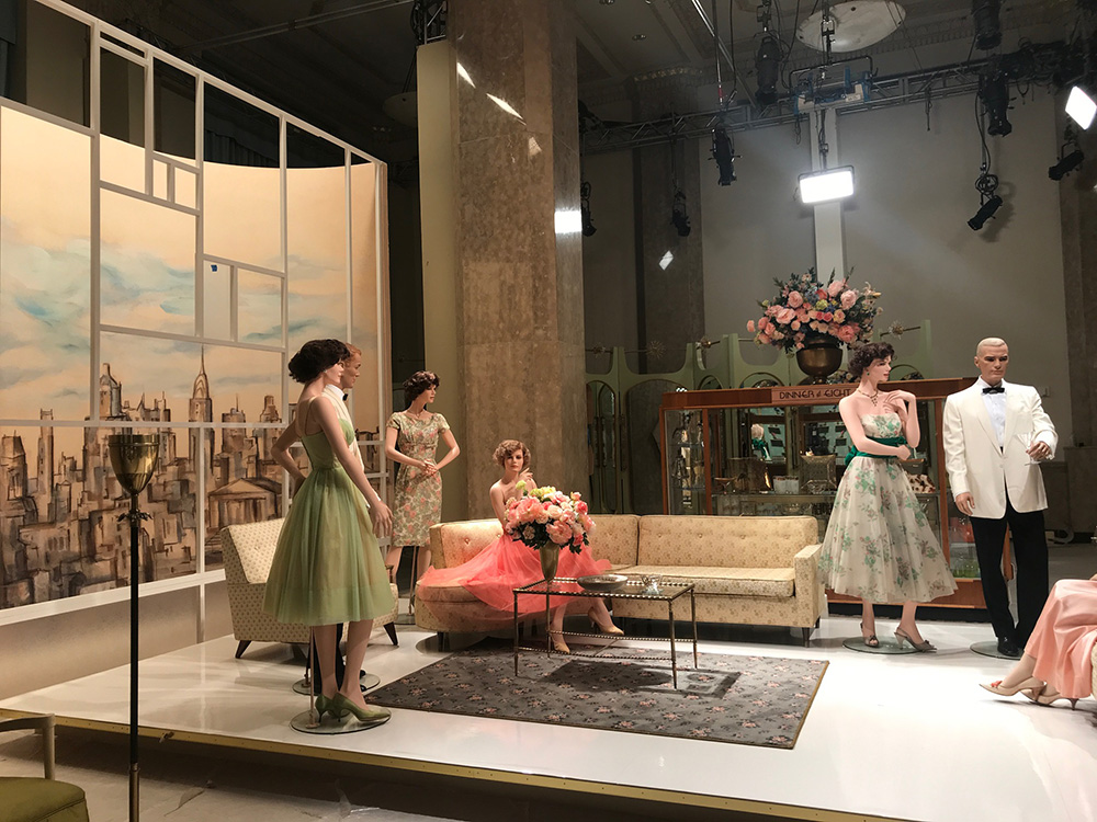 Fennick Props complete the scene in 'West Side Story'