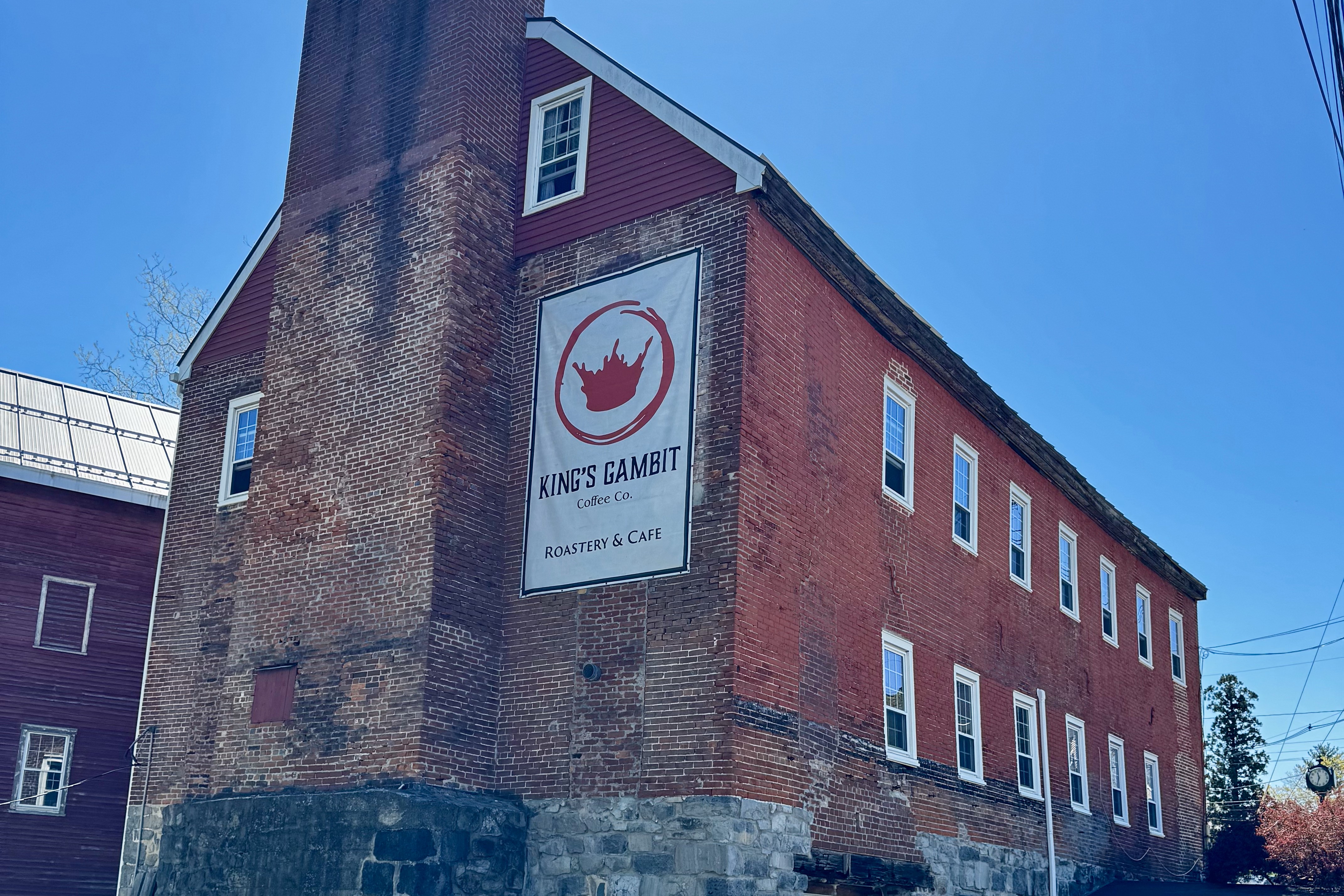 large brick building 