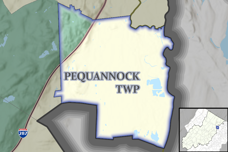 Pequannock Township map