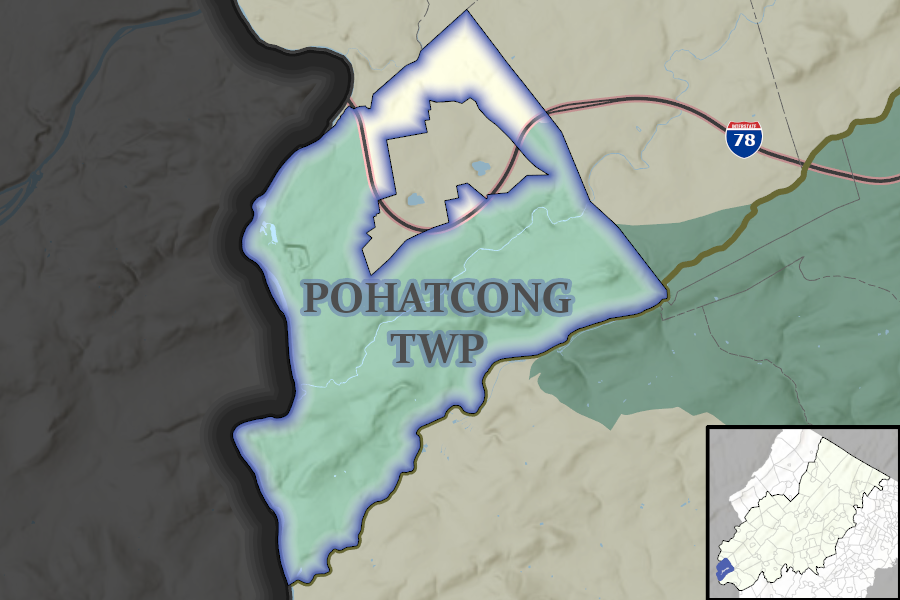 Pohatcong Township map