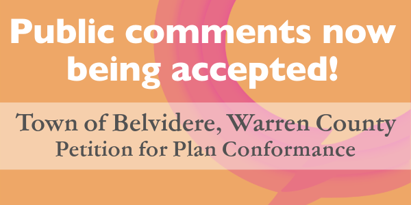 a graphic showing public comment.