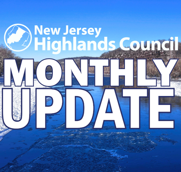 a photo of the delaware river and words