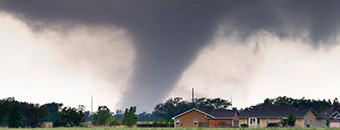 Photo of a tornado