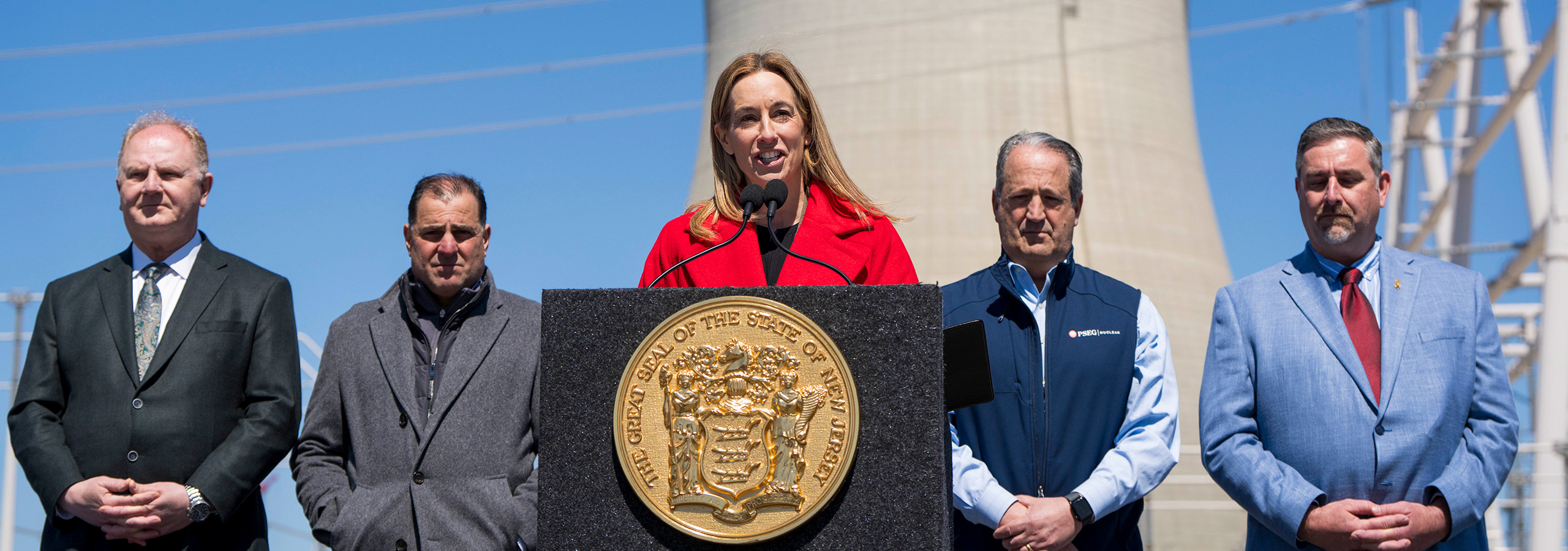 Mikie Sherrill at Nuclear Power Plant