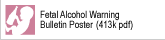 ABC's Fetal Alcohol Warning Poster