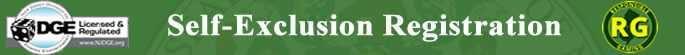 DGE Self-Exclusion Registration