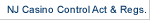 New Jersey Casino Control Act & Regulations