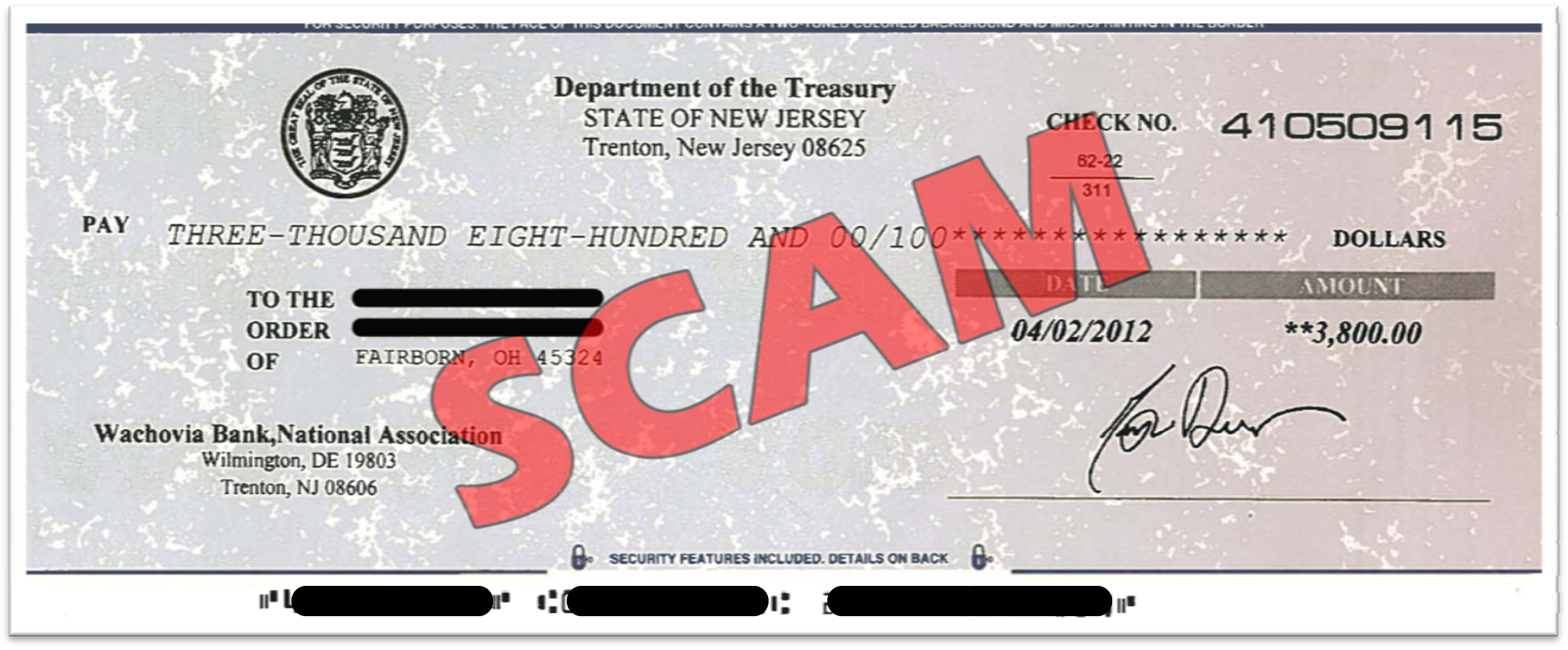 department of the treasury state of new jersey