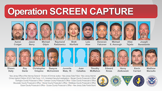 Operation "Screen Capture" Defendants