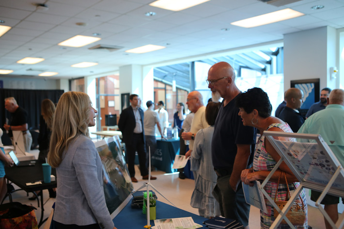 Crowd at Atlantic City Open House