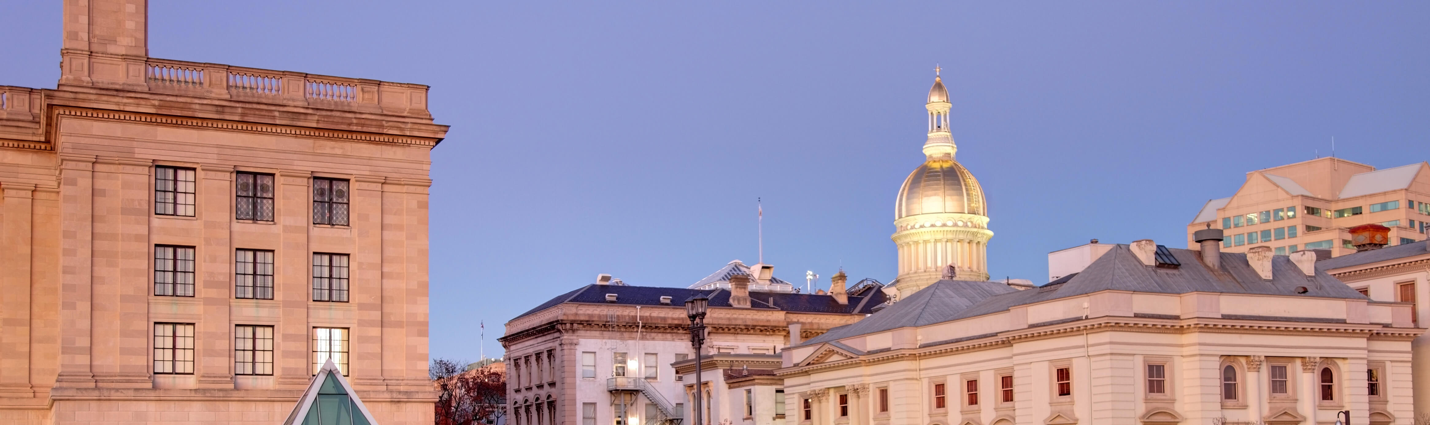 The New Jersey State House dome