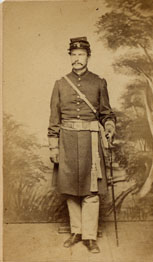 Lieutenant [William?] Axtell,  Photographer: Bowdoin, Taylor and Co., Alexandria, VA