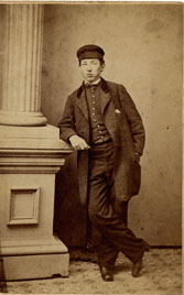 Sergeant [Thomas J. Baldwin], 8th NJ Volunteers, Photographer: S. Stokes, Trenton, NJ, Remarks: Accession #1993.083