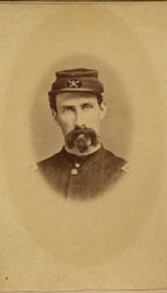 1st Lieutenant Levi G. Barnard, 2nd NJ Cavalry, Photographer: Bolles and Frisbie, New London, CT