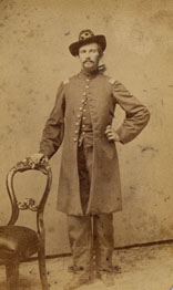 1st Lieutenant Samuel E. Brannin, 23rd NJ Volunteers, Photographer: J. A. Keenan, Philadelphia, PA