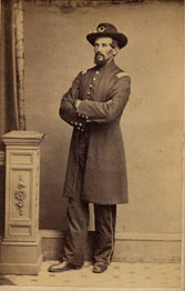 Lieutenant Samuel E. Brannin, 22nd NJ Volunteers, Photographer: S. Stokes, Trenton, NJ