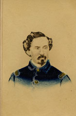 Lieutenant/Quartermaster M. J. Frank Brown, 12th NJ Volunteers, Photographer: Stokes and Co., Trenton, NJ