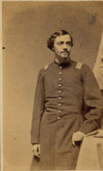 1st Lieutenant Garret M. Campbell, 22nd Regiment, Photographer: Bogardus, New York, NY