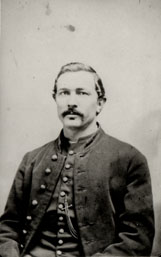 Peter S. Cheeseman, 10th NJ Volunteers, Photographer: J. Brown, Maunch Chunk, PA, Remarks: Accession #1994.046; reproduction