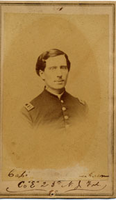 Captain Henry A. Courson, 23rd NJ Volunteers, Photographer: F. H. Simpson, Scranton, PA