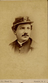 Captain Charles Courtois, 33rd NJ Volunteers, Photographer: De Camp, Newark, NJ