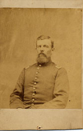 2nd Lieutenant Jesse Dalrymple, 30th NJ Volunteers, Photographer: Charles B. Higgins, Frenchtown, NJ