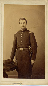 Captain Matthias C. Dobbins, 26th NJ Volunteers, Photographer: J. Kirk, Newark, NJ