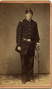 1st Lieutenant William H. Egan, 11th NJ Volunteers, Photographer: J. C. Reeve, Lambertville, NJ