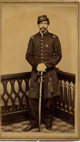 1st Lieutenant Frederick Feller, 9th NJ Volunteers, Photographer: E. P. Spahn's Newark, NJ