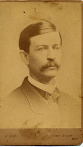 Adjutant Edmund D. Halsey, 15th NJ Volunteers, Photographer: Kurtz, New York, NY