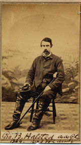 Brevet Major George B. Halsted, U.S. Army, Photographer: Blauvelt, Port Hudson, LA