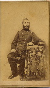 Major David Hatfield, 1st NJ Volunteers, Photographer: Price, Elizabeth, NJ