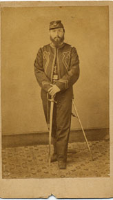 Captain Louis Helmer, 35th NJ Volunteers, Photographer: Rolfs, Newark, NJ