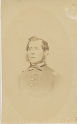 Captain Isaac Inslee Junior, 28th NJ Volunteers, Photographer: Stacy, Rahway, NJ