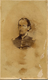 Colonel Philip J. Kearny, 11th NJ Volunteers, Photographer: Moses, Trenton, NJ, Remarks: Chest-up