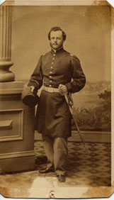 Captain Frederick W. Kerner, 14th NJ Volunteers, Photographer: Roth, Freehold, NJ