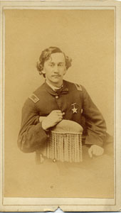 Captain William H. Lambert, 33rd NJ Volunteers, Photographer: Kirk, Newark, NJ