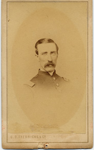 1st Lieutenant John Madigan, 2nd NJ Cavalry, Photographer: Fredricks and Co., New York, NY
