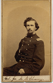 Colonel Joseph M. McChesney, 9th NJ Volunteers/Colonel, NC Union, Photographer: Clarke, New York, NY